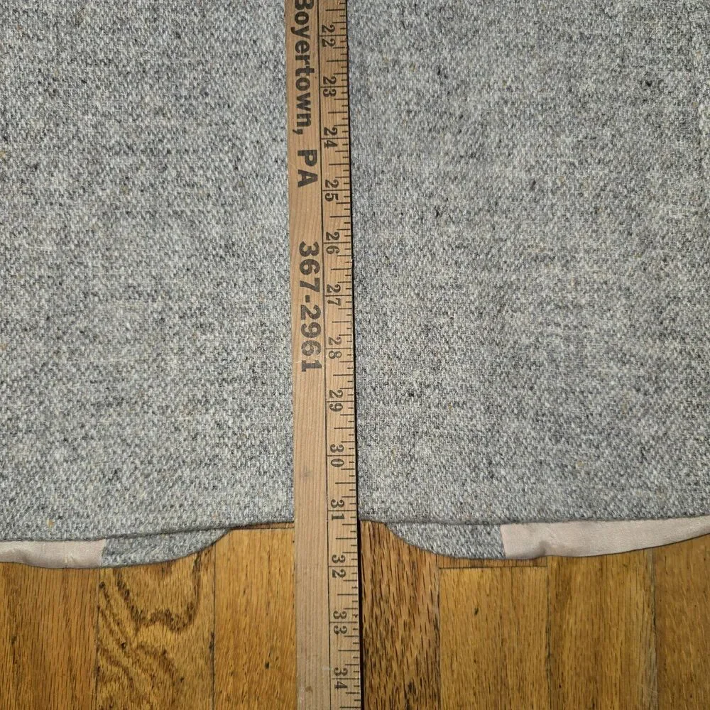 Moores Harris Tweed Blazer Mens Herringbone Pure Virgin Wool Sport Coat Jacket